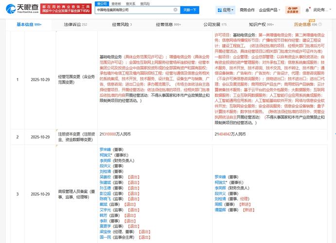 5亿人民币,经营范围新增人工智能行业应用系统集成